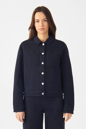CALLISTO Jacket Soft Organic - Classic - Nightsky Navy from DAWN Denim CALLISTO Jacket Soft Organic - Classic - Nightsky Navy from DAWN Denim