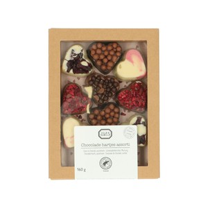 Chocolade hartjes, 160 g from Dille & Kamille