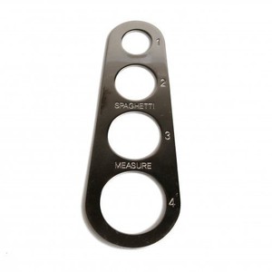 Spaghettimeter, roestvrij staal from Dille & Kamille