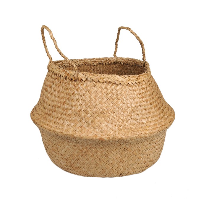 Oogstmand, zeegras, naturel, 30 x 45 cm from Dille & Kamille