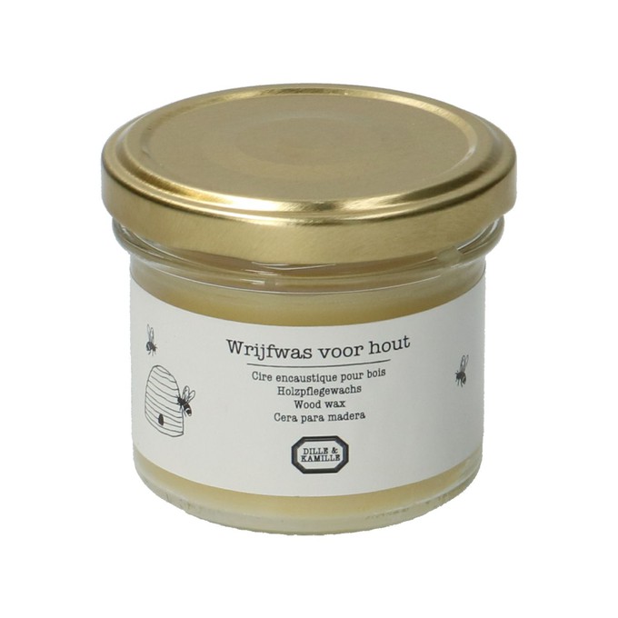 Wrijfwas voor hout, 125 ml from Dille & Kamille
