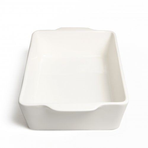 Ovenschaal wit, porselein, 33 cm from Dille & Kamille