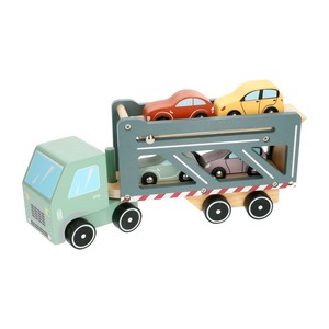 Vrachtwagen met oplegger, hout from Dille & Kamille