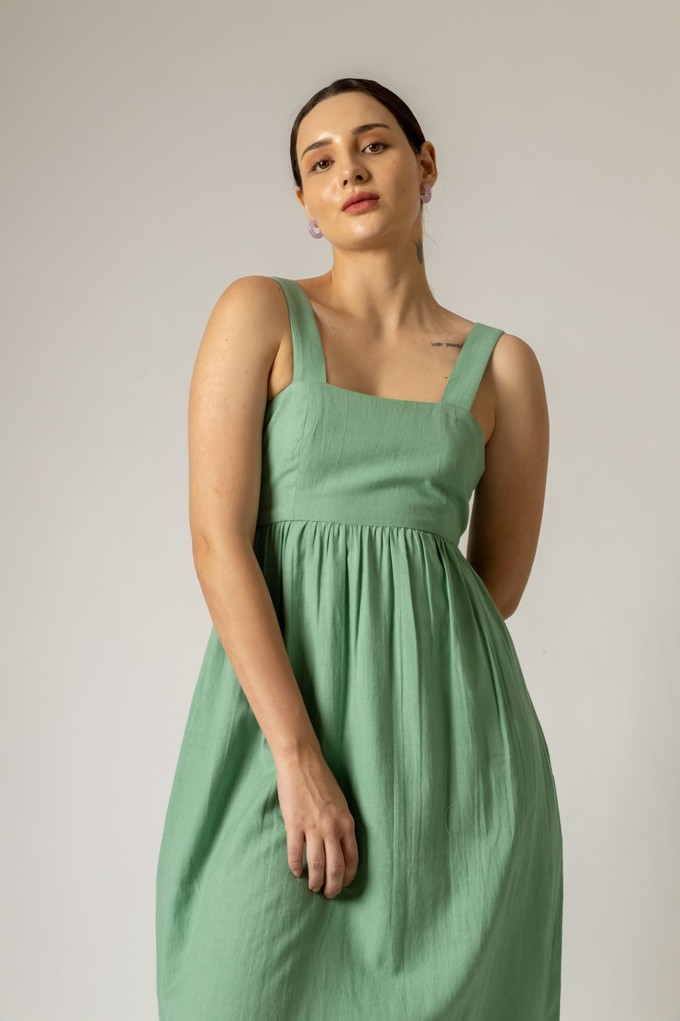 Clara Green Dress from Doodlage