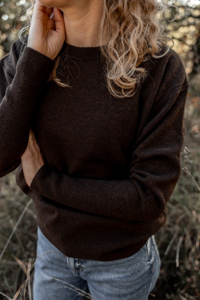 Trui Claudia – Chocolate Brown from Douxx