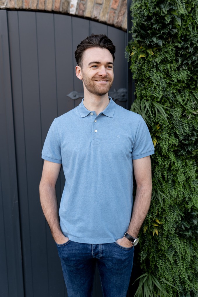 Polo Tom – Chambray Mix from Douxx