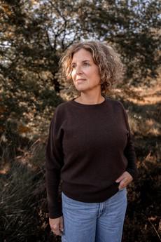 Trui Claudia – Chocolate Brown via Douxx