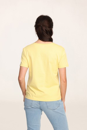 Organic Cotton V-Neck T-Shirt from Ecoer Fashion