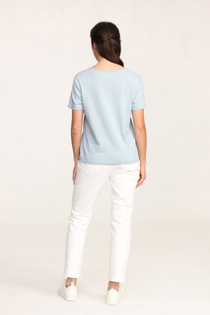 Organic Cotton V-Neck T-Shirt from Ecoer Fashion