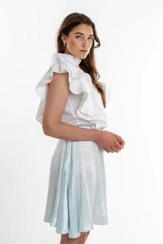 SOPHIA SKIRT - LIGHT BLUE via ELJO THE LABEL