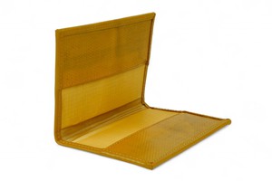 Passport Cover | Leather & Fire-hose from Elvis & Kresse