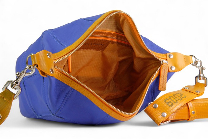 Boho Bag | Leather & Fire-hose from Elvis & Kresse