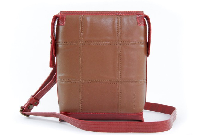 Saddle Bag | Leather & Fire-hose from Elvis & Kresse