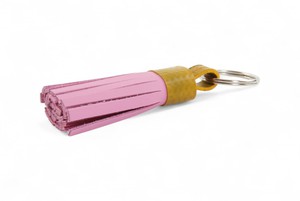 Tassel Keyring | Leather & Fire-hose from Elvis & Kresse