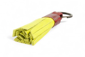 Leather Tassel Keyring from Elvis & Kresse