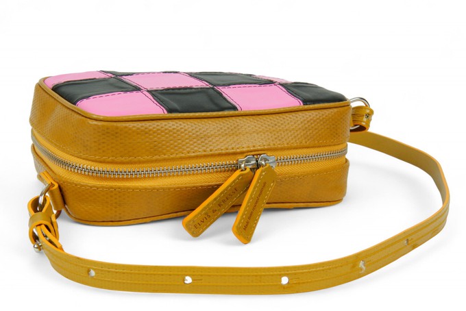 Disco Bag | Leather & Fire-hose from Elvis & Kresse