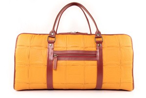 Overnight Bag | Leather & Fire-hose from Elvis & Kresse