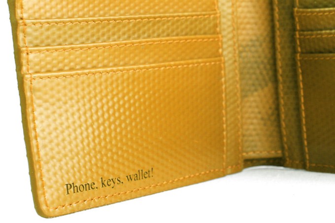 Billfold Wallet | Leather & Fire-hose from Elvis & Kresse