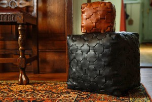 Leather Cube from Elvis & Kresse