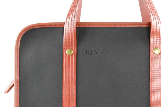 Compact Briefcase | Printing Blanket & Fire-hose from Elvis & Kresse