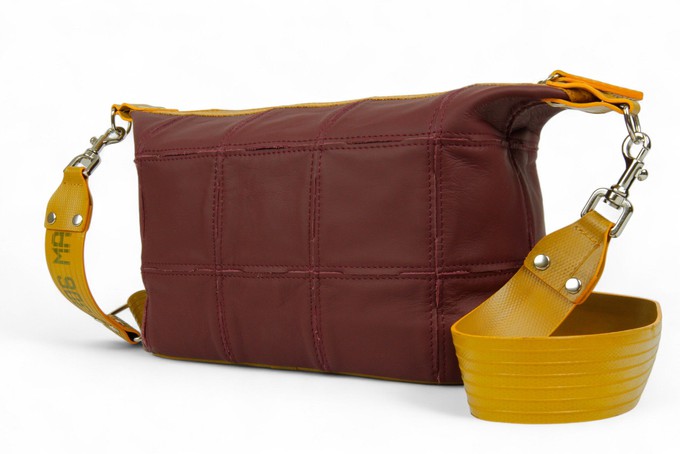 Boho Bag | Leather & Fire-hose from Elvis & Kresse