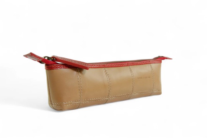 Pencil Case | Leather & Fire-hose from Elvis & Kresse