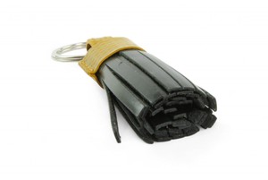 Tassel Keyring | Leather & Fire-hose from Elvis & Kresse