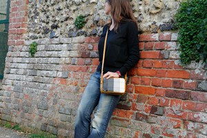 Disco Bag | Leather & Fire-hose from Elvis & Kresse