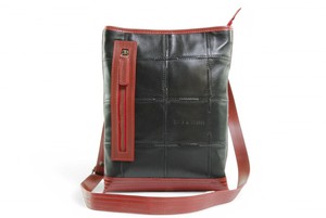 Reporter Bag | Leather & Fire-hose from Elvis & Kresse
