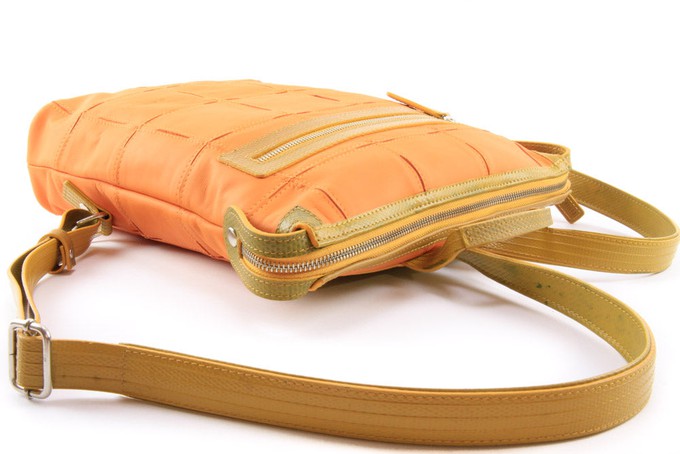 Small Backpack | Leather & Fire-hose from Elvis & Kresse