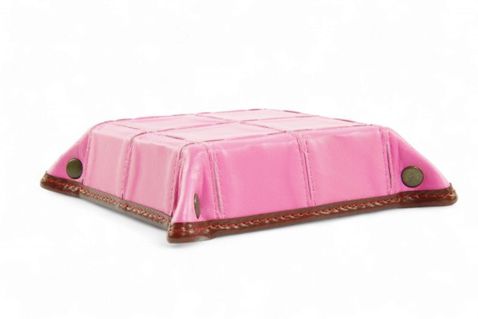 Desk Tidy | Leather & Fire-hose from Elvis & Kresse