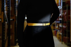 Skinny Stitch Belt from Elvis & Kresse