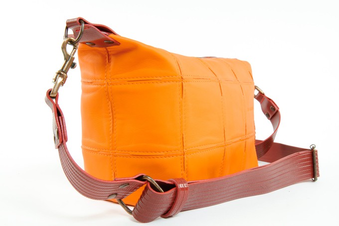Boho Bag | Leather & Fire-hose from Elvis & Kresse