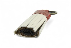 Leather Tassel Keyring from Elvis & Kresse