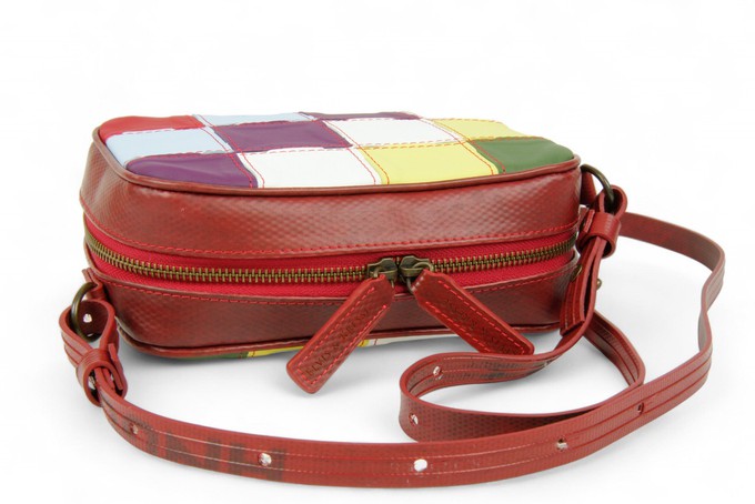 Disco Bag | Leather & Fire-hose from Elvis & Kresse