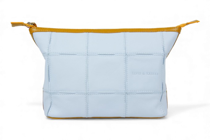 Cosmetics Case / Toiletry Bag | Leather & Fire-hose from Elvis & Kresse