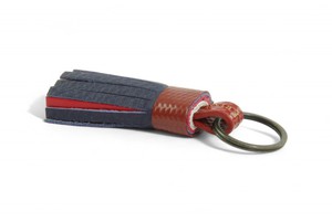 Leather Tassel Keyring from Elvis & Kresse
