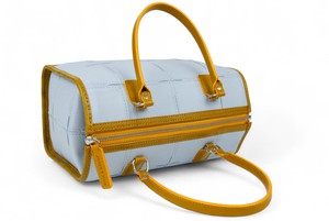 Small Post Bag | Leather & Fire-hose from Elvis & Kresse