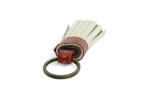 Leather Tassel Keyring from Elvis & Kresse