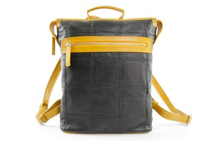 Small Backpack | Leather & Fire-hose from Elvis & Kresse