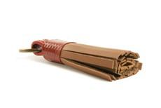 Leather Tassel Keyring via Elvis & Kresse