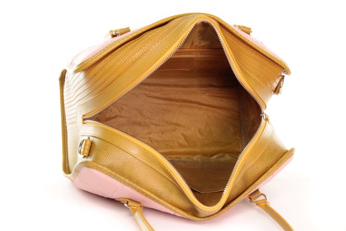 Large Post Bag | Leather & Fire-hose from Elvis & Kresse