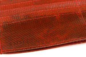 Travel Wallet | Leather & Fire-hose from Elvis & Kresse