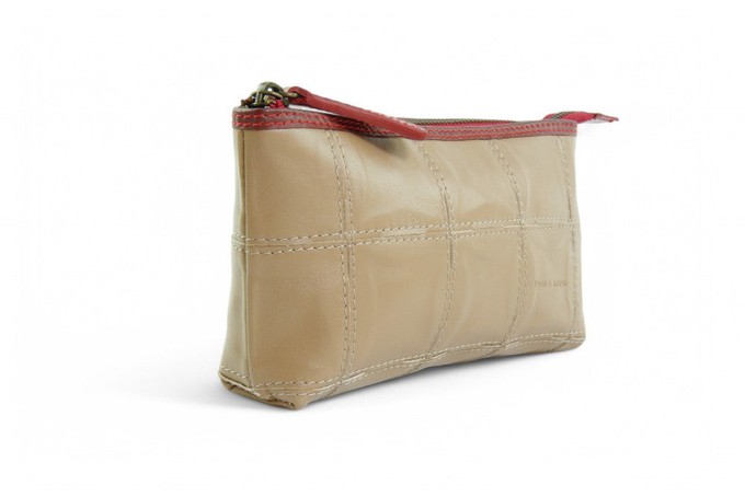 Toiletry Pouch | Leather & Fire-hose from Elvis & Kresse