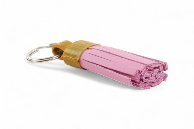 Leather Tassel Keyring from Elvis & Kresse