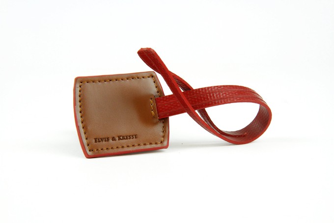 Bag Charm | Leather & Fire-hose from Elvis & Kresse