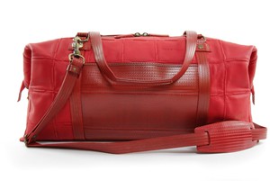 Weekend Bag | Leather & Fire-hose from Elvis & Kresse