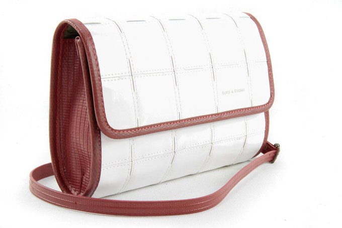 Crossbody Bag | Leather & Fire-hose from Elvis & Kresse