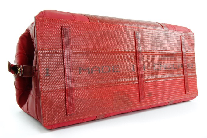 Weekend Bag | Leather & Fire-hose from Elvis & Kresse