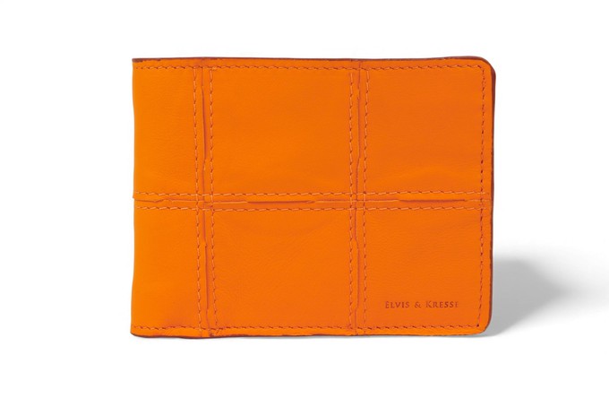 Billfold Wallet | Leather & Fire-hose from Elvis & Kresse